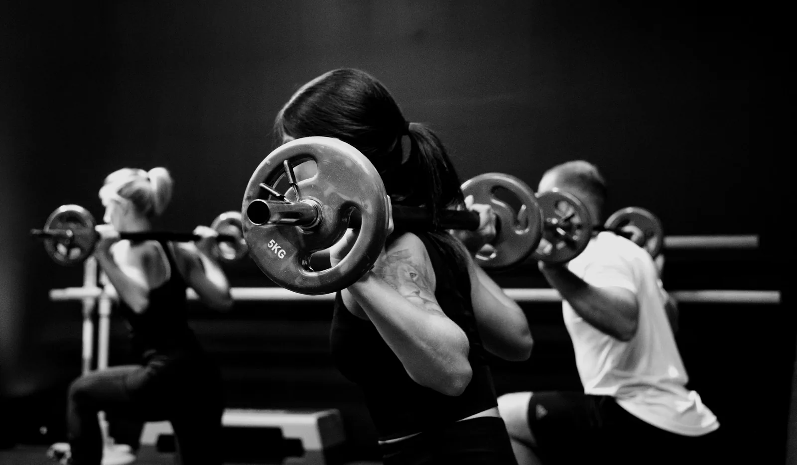Group training with barbells